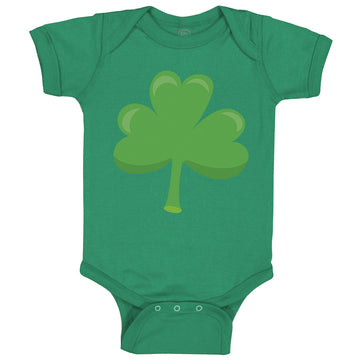 Baby Clothes Dark Green Clover St Patrick's Day Baby Bodysuits Boy & Girl Cotton