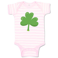 Baby Clothes Dark Green Clover St Patrick's Day Baby Bodysuits Boy & Girl Cotton