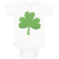 Baby Clothes Dark Green Clover St Patrick's Day Baby Bodysuits Boy & Girl Cotton