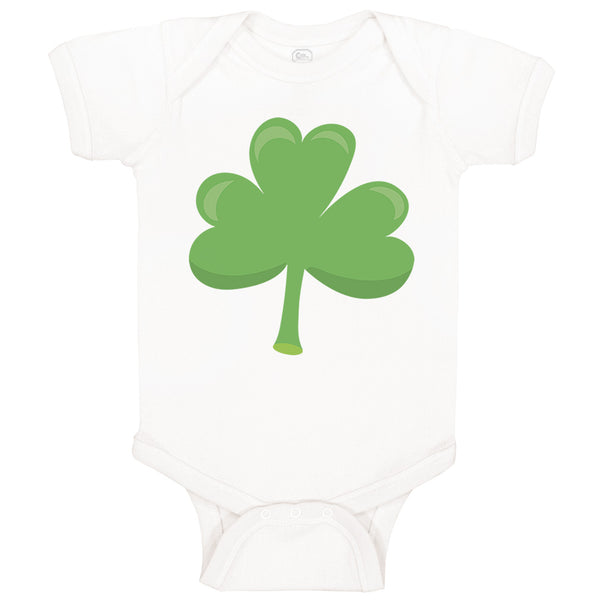 Baby Clothes Dark Green Clover St Patrick's Day Baby Bodysuits Boy & Girl Cotton