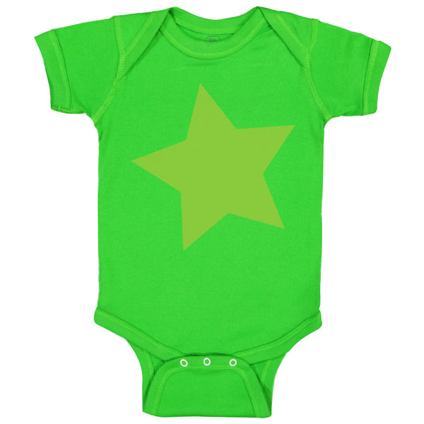 Baby Clothes Light Green Star St Patrick's Day Baby Bodysuits Boy & Girl Cotton