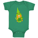 Baby Clothes Leprechaun Lucky Horseshoe St Patrick's Day Baby Bodysuits Cotton