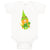 Baby Clothes Leprechaun Lucky Horseshoe St Patrick's Day Baby Bodysuits Cotton