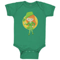 Baby Clothes Leprechaun Girl Money St Patrick's Day Baby Bodysuits Cotton