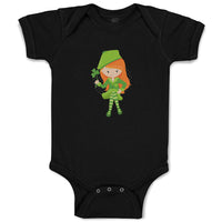 Baby Clothes Leprechaun Girl St Patrick's Day Baby Bodysuits Boy & Girl Cotton