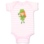 Baby Clothes Leprechaun Girl St Patrick's Day Baby Bodysuits Boy & Girl Cotton