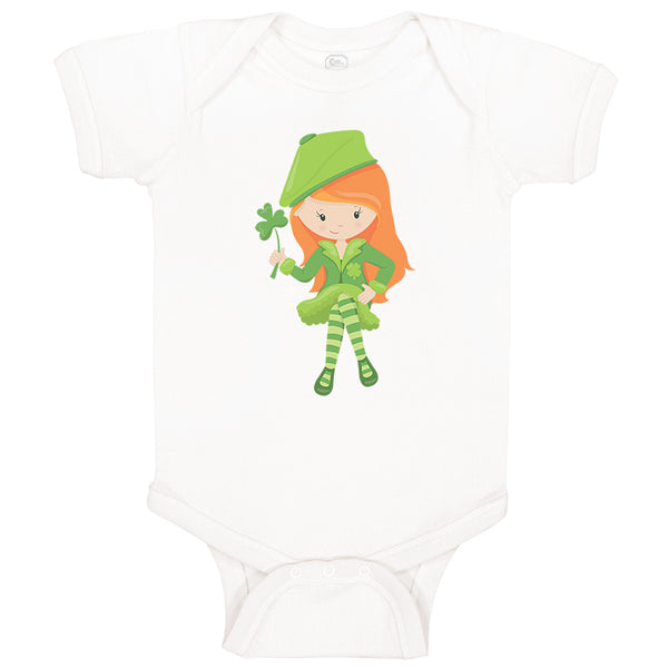 Baby Clothes Leprechaun Girl St Patrick's Day Baby Bodysuits Boy & Girl Cotton