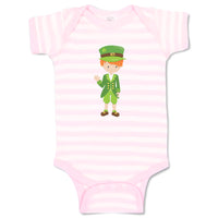 Baby Clothes Leprechaun Boy 1 St Patrick's Day Baby Bodysuits Boy & Girl Cotton