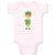 Baby Clothes Leprechaun Boy 1 St Patrick's Day Baby Bodysuits Boy & Girl Cotton