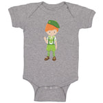 Baby Clothes Leprechaun Boy 2 St Patrick's Day Baby Bodysuits Boy & Girl Cotton