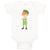 Baby Clothes Leprechaun Boy 2 St Patrick's Day Baby Bodysuits Boy & Girl Cotton