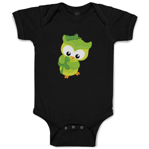 Baby Clothes Leprechaun Owl Girl St Patrick's Day Baby Bodysuits Cotton