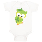 Baby Clothes Leprechaun Owl Girl St Patrick's Day Baby Bodysuits Cotton