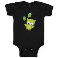 Baby Clothes Leprechaun Owl Balloons St Patrick's Day Baby Bodysuits Cotton