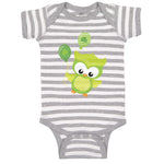 Baby Clothes Leprechaun Owl Balloons St Patrick's Day Baby Bodysuits Cotton