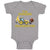 Baby Clothes I'M Digging Thanksgiving Bird Wings Working Vehicle Jcb Cotton