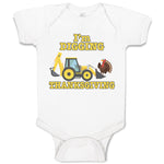 Baby Clothes I'M Digging Thanksgiving Bird Wings Working Vehicle Jcb Cotton