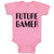 Baby Clothes Future Gamer Baby Bodysuits Boy & Girl Newborn Clothes Cotton