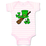 Baby Clothes St Patrick's Day Shamrock Holiday Image Holidays and Occasions