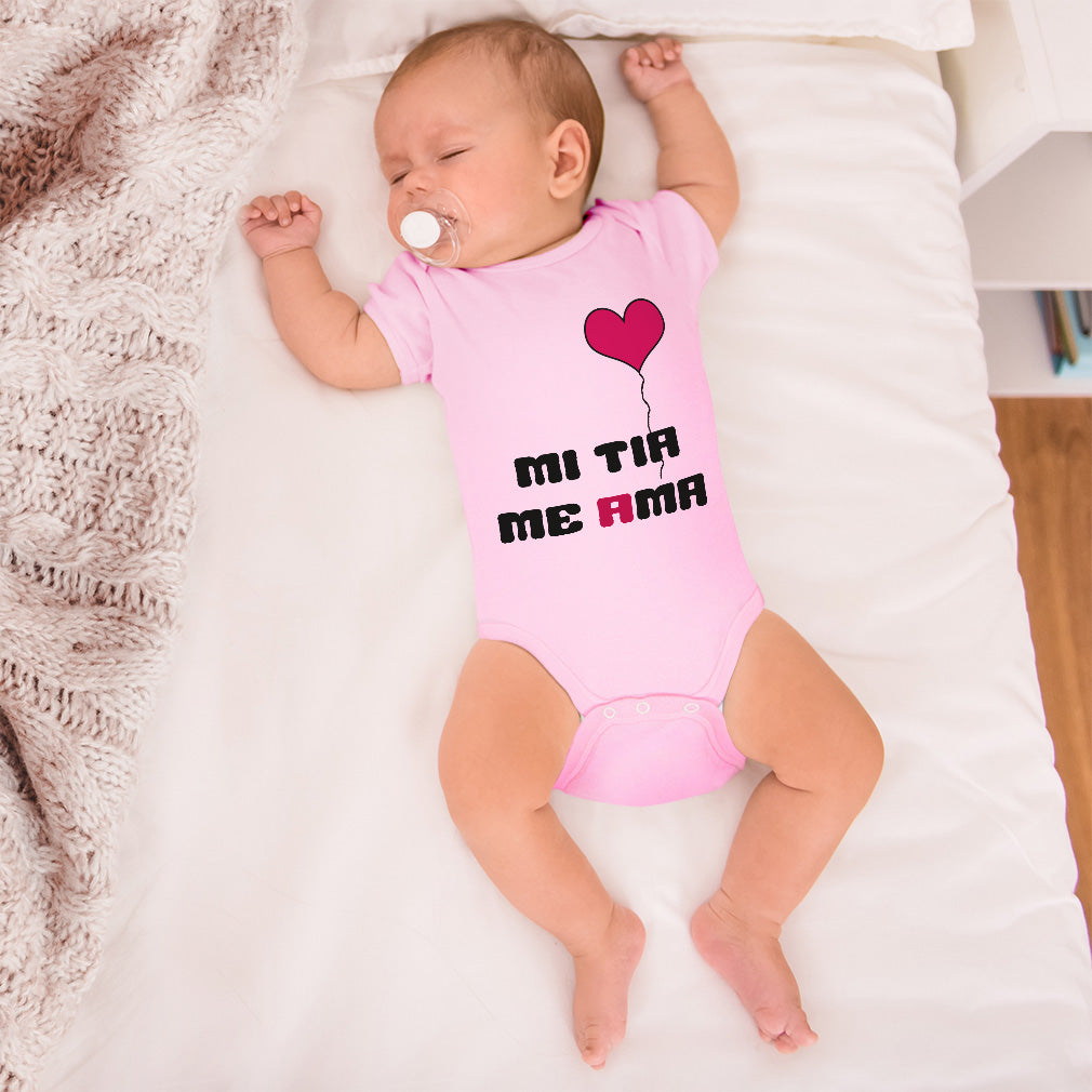 Hola Tia Spanish Baby Bodysuits Newborn Announcement To Aunt Boys Grils  Casual Clothes Romper No Puedo Esperar Para Conocerte