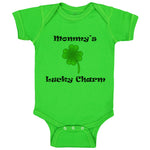 Baby Clothes Mommy's Lucky Charm Irish St Patrick's Irish Clover Style C Cotton