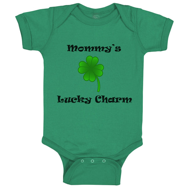 Mommy's Lucky Charm Irish St Patrick's Irish Clover Style C