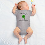 Mommy's Lucky Charm Irish St Patrick's Irish Clover Style C