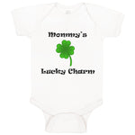 Baby Clothes Mommy's Lucky Charm Irish St Patrick's Irish Clover Style C Cotton