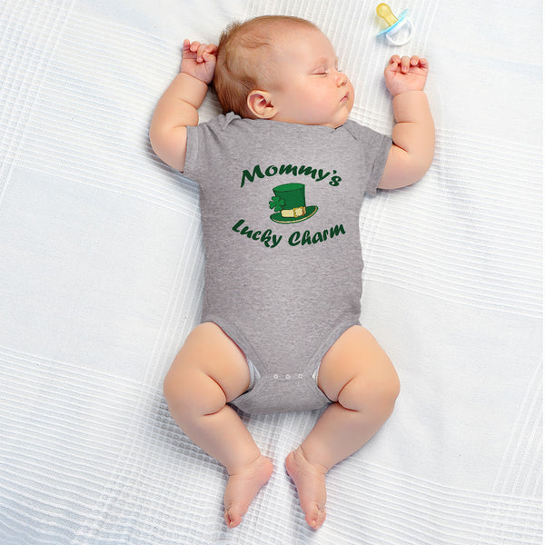 Mommy's Lucky Charm Irish St Patrick's Irish Clover Style D