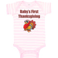 Baby Clothes Baby's First Thanksgiving Baby Bodysuits Boy & Girl Cotton