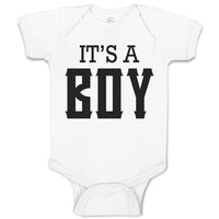 Baby Clothes It's A Boy Baby Bodysuits Boy & Girl Newborn Clothes Cotton