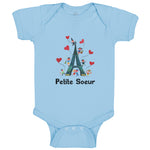 Eiffel Tower and Black Text Petite Soeur Love Valentines