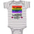 Baby Clothes I Love My Lesbian Aunt with Gay Flag Lgbtq B Baby Bodysuits Cotton