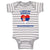 Baby Clothes I Love My Serbian Grandparents Countries Baby Bodysuits Cotton