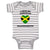 Baby Clothes I Love My Jamaican Grandparents Countries Baby Bodysuits Cotton