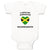 Baby Clothes I Love My Jamaican Grandparents Countries Baby Bodysuits Cotton