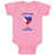 Baby Clothes Love Me I'M Filipino Countries Baby Bodysuits Boy & Girl Cotton