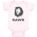 Baby Clothes Rawr Dinosaur Dino Baby Bodysuits Boy & Girl Newborn Clothes Cotton