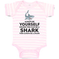 Baby Clothes Always Be Yourself Unless You Can Be A Shark Baby Bodysuits Cotton