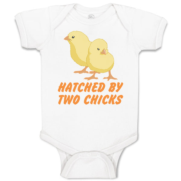 Baby Clothes Hatched by 2 Chicks Gay Lgbtq Style B Baby Bodysuits Cotton