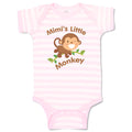 Baby Clothes Mimi's Little Monkey Animals Safari Baby Bodysuits Cotton