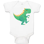 Baby Clothes Dinosaur Dinosaurus Dino Trex Style D Baby Bodysuits Cotton