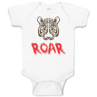 Baby Clothes Roar Dino Dinosaur Safari Baby Bodysuits Boy & Girl Cotton