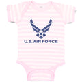 Baby Clothes U.S Air Force Baby Bodysuits Boy & Girl Newborn Clothes Cotton