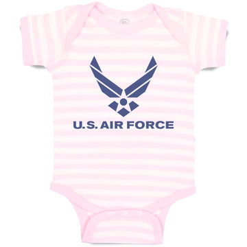 Baby Clothes U.S Air Force Baby Bodysuits Boy & Girl Newborn Clothes Cotton