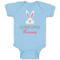 Baby Clothes Cutest Little Bunny Easter Baby Bodysuits Boy & Girl Cotton