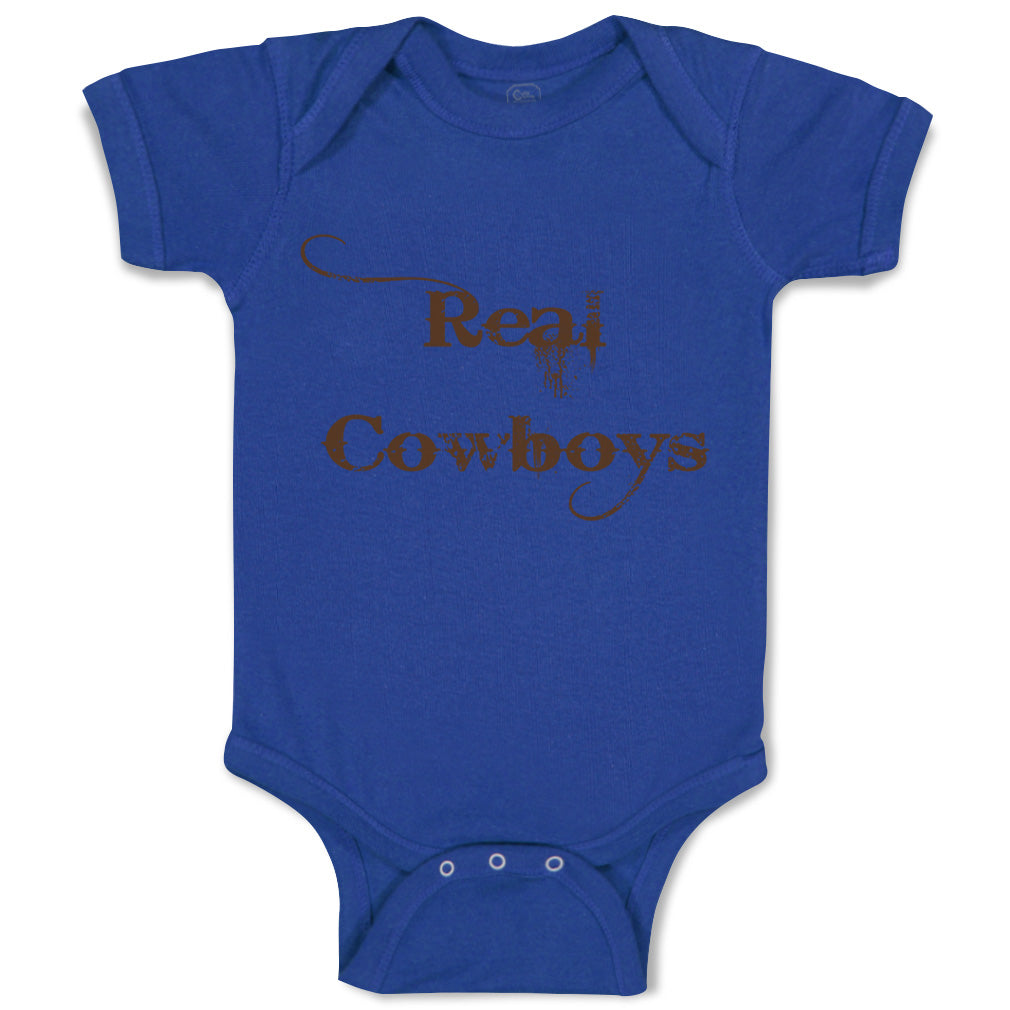 Cute Rascals® Baby Clothes Real Cowboys Western Baby Bodysuit