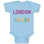 Baby Clothes London Baby Bodysuits Boy & Girl Newborn Clothes Cotton