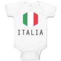 Baby Clothes Italian Italy Soccer Baby Bodysuits Boy & Girl Cotton