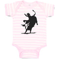 Baby Clothes Rodeo Cowboy Bull Riding Baby Bodysuits Boy & Girl Cotton